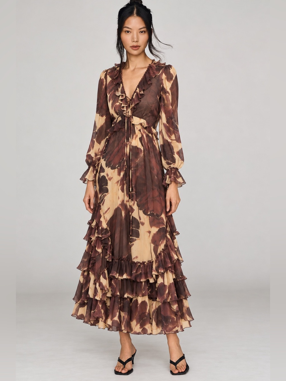 $725 NWT - Sold out on Revolve & Anthropologie Maxi Dress